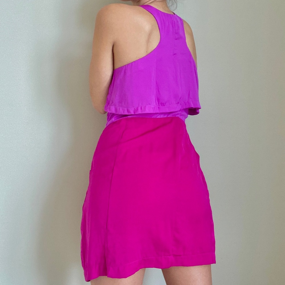 NWT Aryn K Margenta/Fushia dress w/ pockets